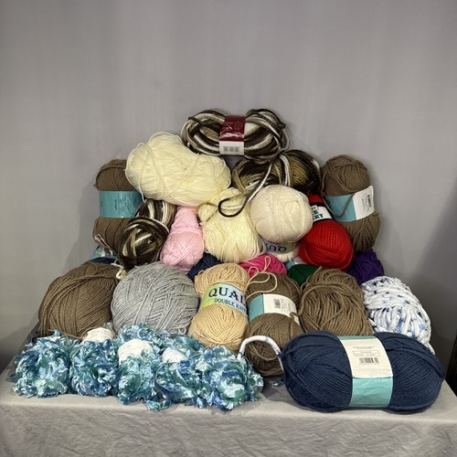 Knitting wool yarn joblot - yarn,
