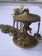 Vintage Carousel Necklace