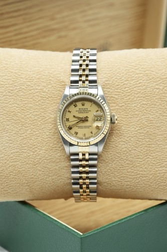 Steel gold rolex - gold, ladies