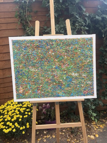 Acrylic canvas large - on,