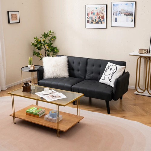 164cm convertible futon - futon, sofa