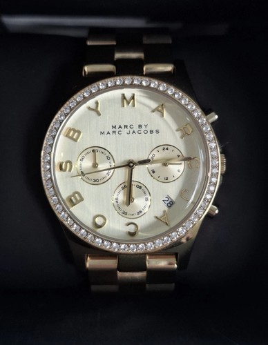 Marc jacobs womens watch gold - jacobs,