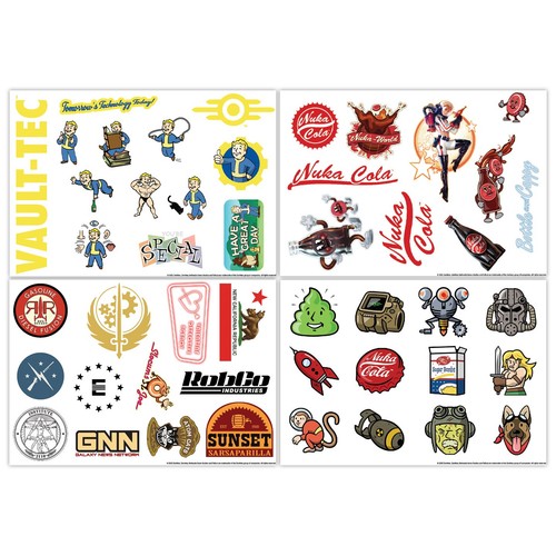 Fallout tech decals set 4 - fallout,