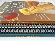 Wood Carving Book Lot Faces