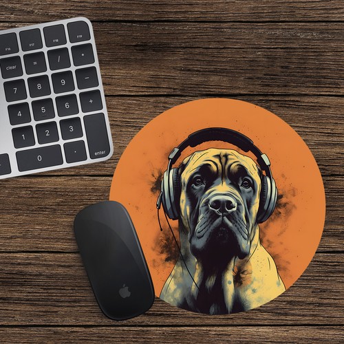English bull mastiff round - english,