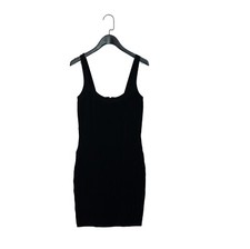 GUESS Black Panelled Bodycon Mirage Bandage Mini Dress - Size S 6