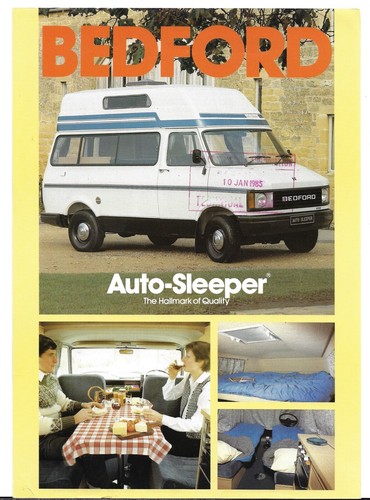 Bedford cx200 auto sleeper - bedford, auto-sleeper