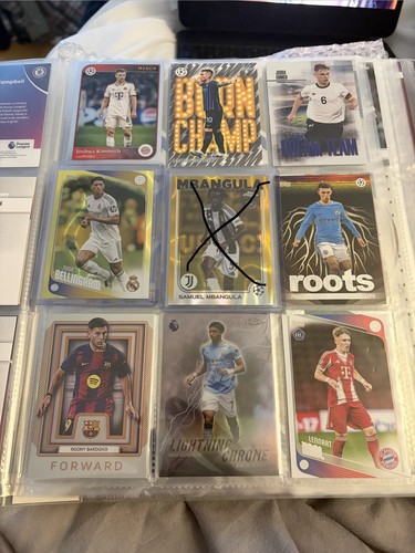 Mixed football cards bundle - mixed,