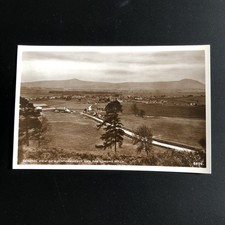 Auchtermuchty & The Lomond Hills 5856 J.B.White LTD Real Photo Postcard R1