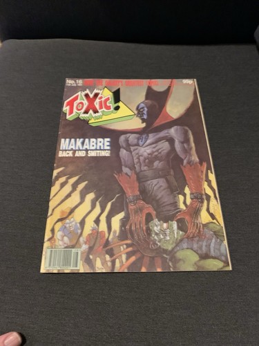 Toxic comic july - comic, 1991