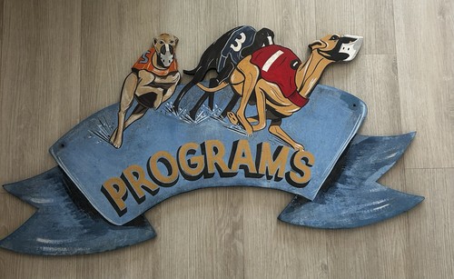 Greyhound vintage dog racing - vintage,