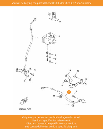 Yamaha wheel sensor - yamaha,
