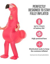 Morph Inflatable Flamingo Costume, Pink Flamingo Inflatable Adults Halloween