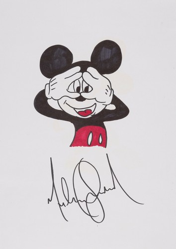 Michael jackson signed - jackson, 'mickey