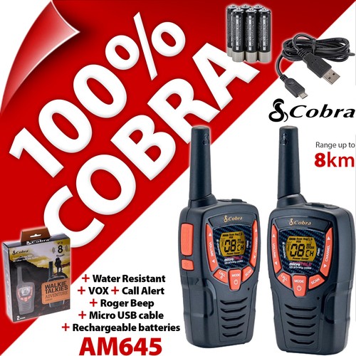 Cobra am645 way walkie - 2,