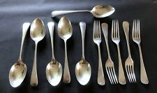 Waring and Gillow set of 5 forks and  6 spoons, 'A' quality