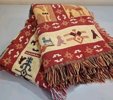 Aztec / Mexican Folk Art Rug