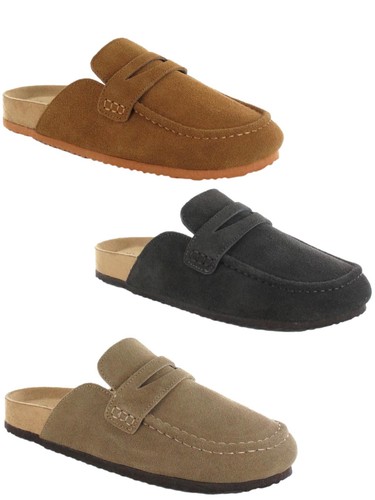 Ella shoes suede - suede, slip-on