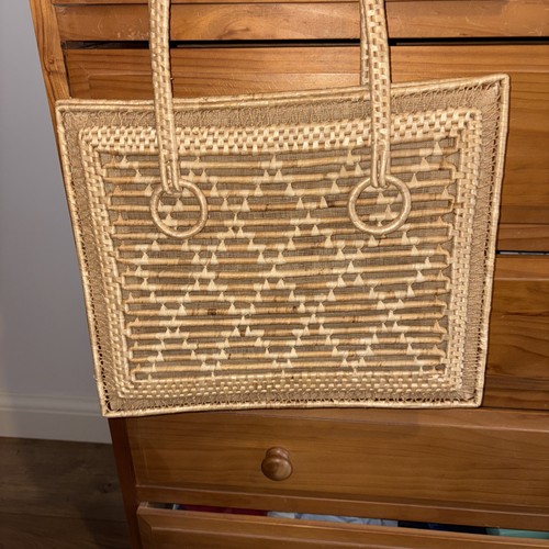 Straw type shopping bag new - shopping, no