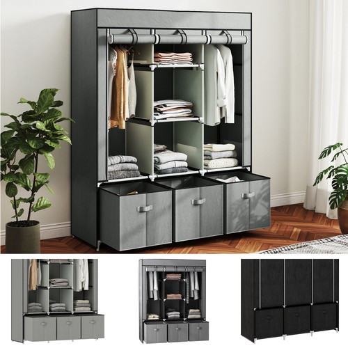 Large fabric wardrobe - large,