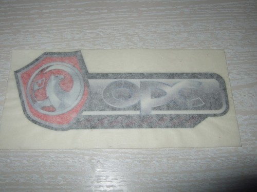 Opc vauxhall car sticker - car,