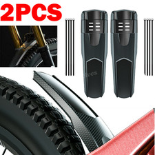 2x MTB Mudguards for Mountain Bike - Front & Rear Tyre Protection for Trails