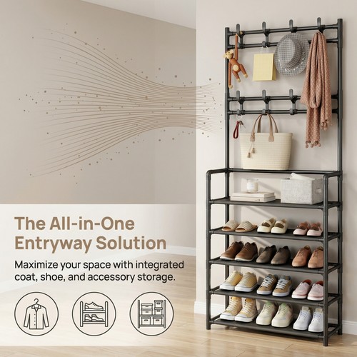 Coat and hat stand - hat, 8