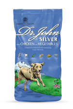 Dr John Silver Dry Dog Food 15kg Chicken & Vegetables Working Adult Dogs