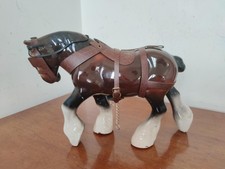 Shire Cart Horse in harness