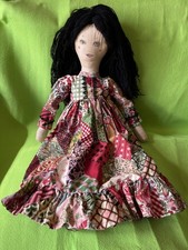 Vintage Rag Doll  63 cm  Cloth