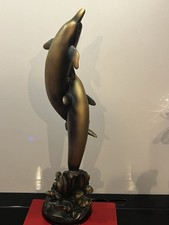 Vintage Bronze Style Dolphins