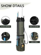 Waterproof Green Fishing Quiver Rod Bag