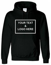 Personalised Mens Custom Printed Hoodie Stag Party Hooded Childrens Workwear