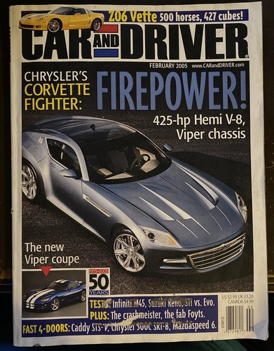 Car driver february 2005 - car,
