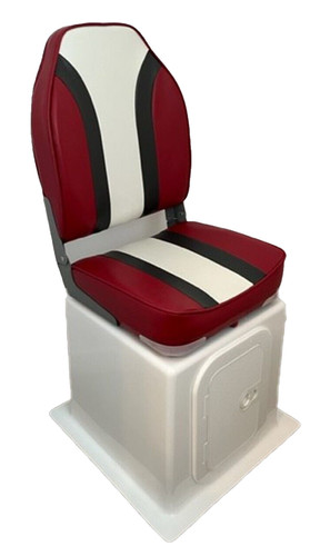 Red high back - red, folding