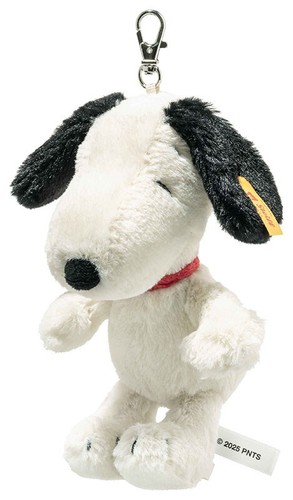 Steiff snoopy keyring - keyring,