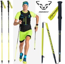 DYNAFIT vertical pro carbon running poles collapsible 3 section ultralight 110cm