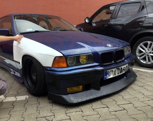 Bmw e36 compact felony front - bmw,