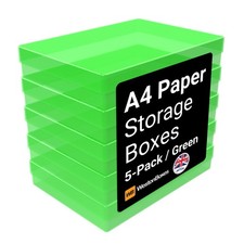 Craft Storage Box A4 Colourful