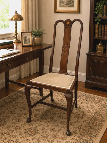 Edwardian mahogany inlaid - edwardian,
