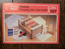 Weaving Designing with a rigid heddle loom booklet. Hetty M Wickens. Dryad Press