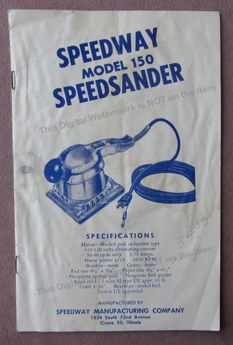 Orig 1950s speedway - model, 150