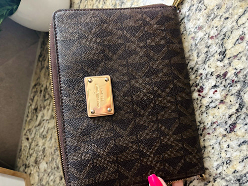 Michael kors brown logo - michael,