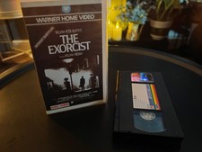 EMTEC BASF Vision 4hrs E-240 Chrome Video Cassette Blank VHS The Exorcist taped