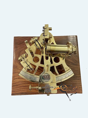 Nautical brass sextant - nautical, with