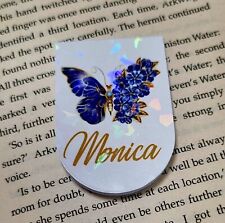 Butterfly Magnetic Bookmark | Personalised | Book Lover Gift | Stocking Filler 
