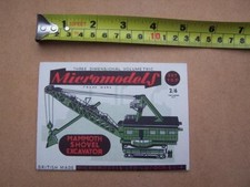 Micromodels Mammoth Shovel Excavator  - Original vintage unused pack