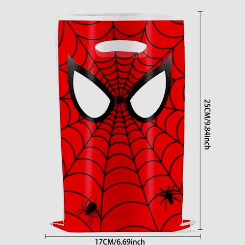 Spiderman loot bags - 10,