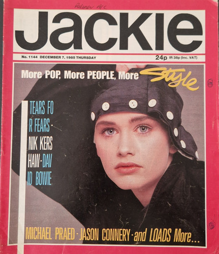 Jackie magazine dec 1985 - 1985,