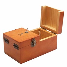 Wooden Useless Box Leave Me